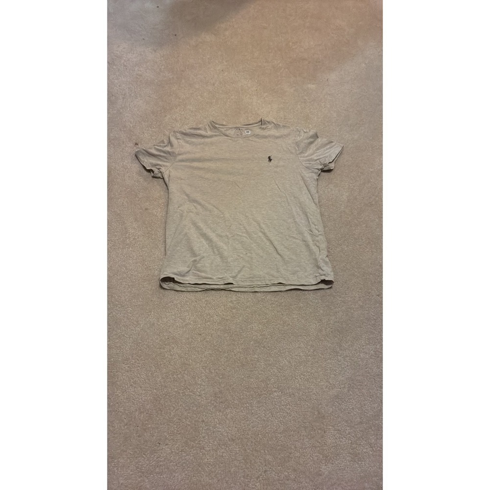 Polo Ralph Lauren Classic Heather Gray Crewneck T-Shirt